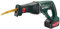 Metabo Akku-Säbelsäge ASE 18 LTX (602269650) 18V 2x Li-Ion; Ladegerät ASC 55; Kunststoffkoffer, Art des Akkupacks: Li-Ion , Akkuspannung: 18 V, Akkukapazität: 2 x 5.2 Ah