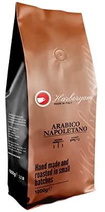 Coffee Beans - 100% Arabica Blend traditionally Made in Italy (1kg 1xbag)