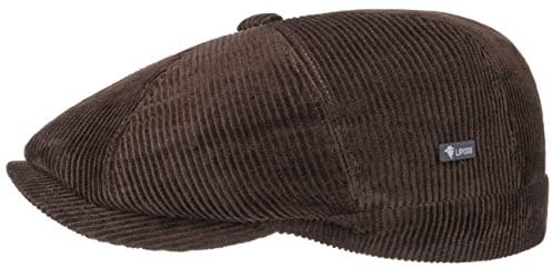 LIPODO 8 Panel Cord Coppola Uomo Cotone Made in Italy Berretto Invernale Imbottito Regular Fit Autunno/Inverno