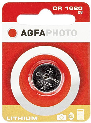 AgfaPhoto 150803456 AgfaPhoto 150-803456 Lithium-Knopfzelle CR1620 3 Volt Silber