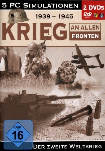 Krieg an allen Fronten 1939-1945: Der Zweite Weltkrieg - 5 PC Simulationen