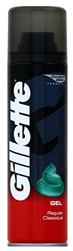 Gillette Classic Rasiergel, 200 ml, 6 Stück