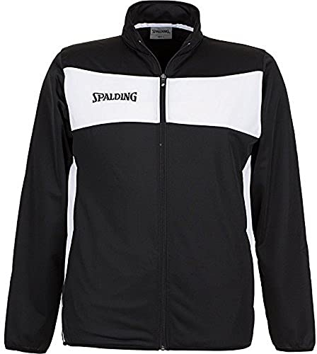 Spalding Bekleidung Teamsport Evolution II Classic Jacket Herren Jacke, Schwarz/Weiß, 116