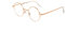 rainbow safety Herren Damen Runde Lesehilfe Lesebrille Retro Hippi 60er Jahre Lennon Stil (+2.00D)