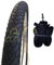 Pneu 1 Noir + 1 chambre à air 20 x 1.95 (54 – 406) vélo vélo BMX & Free Style