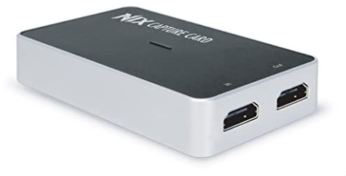Plugable HDMI Video Capture Card, USB 3.0 or USB C, Record, Stream and Go Live with DSLR, 1080P 60FPS with HDMI Pass Through - Compatible with Windows, Mac OS, Linux, OBS Streaming