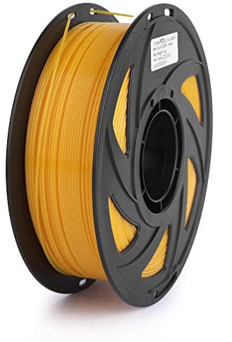 S SIENOC PETG Filament 1KG 3D Drucker PETG Filament 1,75mm 3D Drucker Filament Gelb (PETG Gelb)