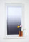 DECOLIA by Garesa Fenster Klemmfix Plissee ohne Bohren 85 x 130 cm Farbverlauf, Anthrazit - Lichtdurchlässiger Fenster Sichtschutz und Fenster Deko, Faltrollo