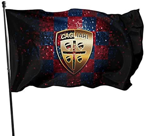 Ca-Gliari Ca-Lcio Familienfahne Gartenflagge Gartenflagge bedruckt Welcome Partyfahne Dekofahnen Wettkampffahnen