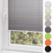 Buseu Plissee Klemmfix 80x180cm(BXH) Anthrazit Easyfix Faltrollo ohne Bohren Lichtdurchlässig Rollos für Fenster & Tür