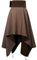 RL24 - Reitrock | atmungsaktiver Thermorock | wasserabweisend & Winddicht | Outdoor Rock für Damen | Warmer Winter Rock aus Fleece | Reitbekleidung Damen | Farbe Cappuccino | Größe 40-46