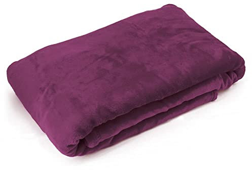 Wohn- und Kuscheldecke Beere