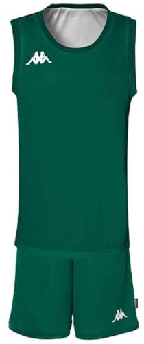 Kappa Unisex 4 Korb, Dancosi Grün-Weiß Basketball-Ausrüstung, bunt, S