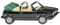 Wiking 0046 05 H0 PKW Modell Volkswagen Golf I Cabrio, dunkelgrün