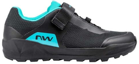 Northwave Escape Evo 2 Damen MTB/Trekking Fahrrad Schuhe schwarz/türkis 2024: Größe: 39