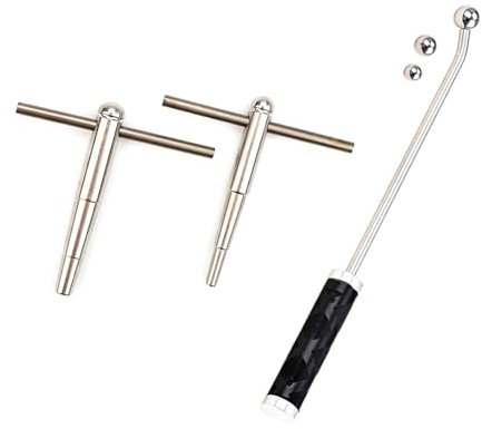 Haipink Trompeten-Reparatur-Griff, Truing-Werkzeug, professionelles Trompeten-Reparaturwerkzeug, Trompeten-Mundstück, Dellen, Entfernen von Metallreparaturen, Trompetenreparaturgriff,