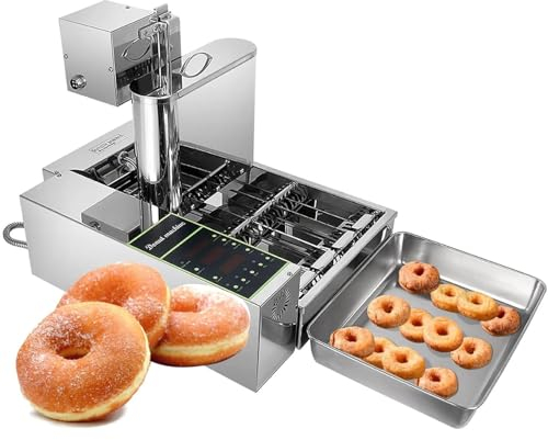 SACLMD Mini Donut Maker,Donut Maker Machine for Home,Small Donut Maker,Commercial Donut Making Frying Machine,220V