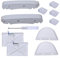 AXV417WHP Kit de limpieza de piscina para Hayward Navigator con solapa y zapatos de cápsula