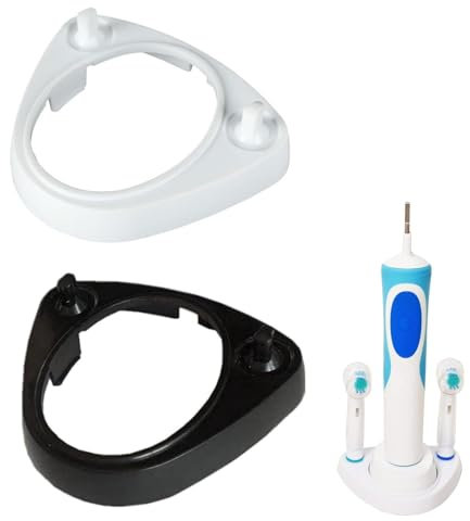 2 Stück Elektrische Zahnbürste Halterung Standfuß, Aufsteckbürsten Halter, Zahnbürstenhalter Elektrische Zahnbürste für Vielseitiger Badorganisator Elektrische Zahnbürste Base Support（2 Colors）