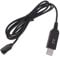 KADSXIYA Portable USB to 9V Battery Charging Cable with Indicator Light 1.5M/5FT Length