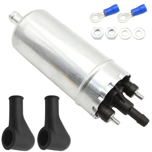 JUUDDENPARTS 0580464070 Universal Electrical Fuel Pump, Replacement for Austin, BMW, Daimler, Fiat, Petrol and Diesel Engines, Replaces 16121115862