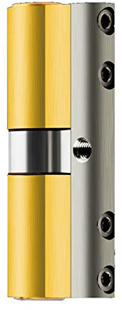 Cylindre de serrure de porte haute sécurité avec clé antivol en cuivre, technologie anti-levier universelle, 45 x 45 cm, couleur