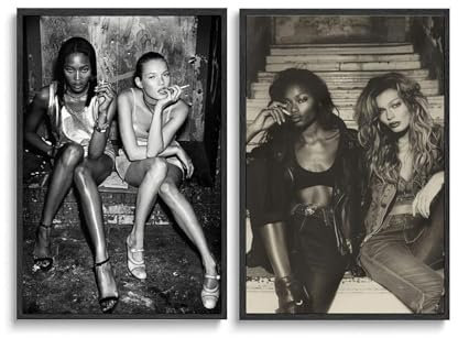 Kate Poster, Moos, Musik, Retro, Vintage, Wandkunst, Leinwand, Poster, Raumdekoration, ästhetischer Druck, Dekoration, 30 x 45 cm, 2 Stück