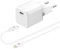 Chargeur Secteur Wefix 20 W Blanc + Câble Lightning 1 m