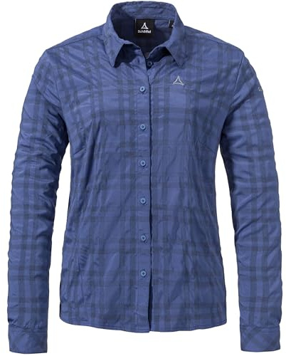 Schöffel Damen Style Dynkur Bluse, Dusk Blue, XL