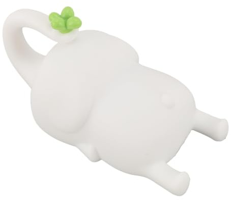 Walfront Elefanten-Nachtlicht, Silikon-USB-wiederaufladbare Lampe, Touch-Steuerung, 3 Helligkeitsstufen, Kinderzimmer und Kinderzimmer