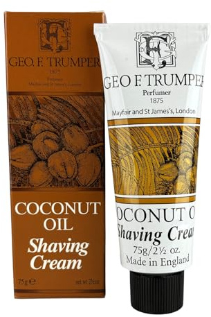 Geo F Trumper Shave Cream - Coconut 75gm Tube