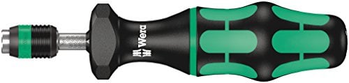 Wera 7440 Einstellbarer Drehmomentschraubendreher mit Rapidaptor Schnellwechselfutter, 1/4 Zoll, 0,3-1,2 Nm, 1 Stück, 05074700001