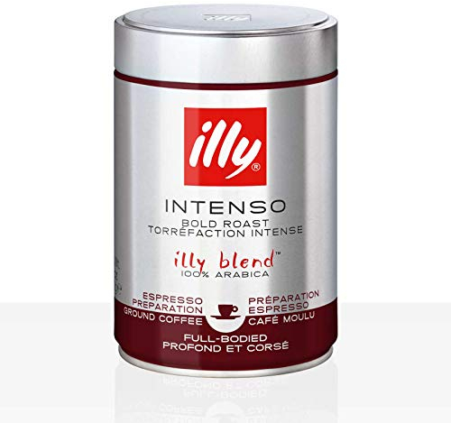 4 x illy Espresso Röstung S gemahlen 250g Dose