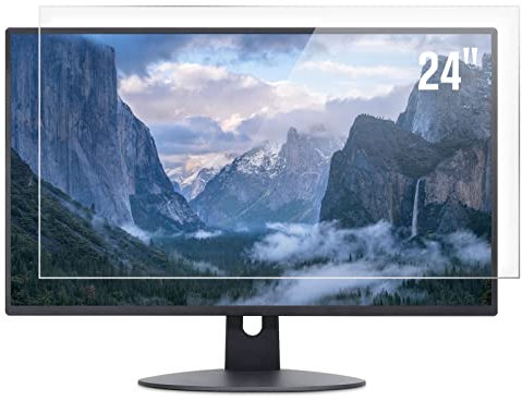 [2 PACK] 24 inch Anti Glare(Matte) Screen Protector for 24” Widescreen Desktop with 16:9 Aspect Ratio Dell / Asus / Acer / ViewSonic / amsung / Aoc / HP Monitor