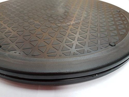 12 Inch / 30cm Multi Purpose 360 degree rotating platform -Turntable for use with Small TV's, Computer monitors, Laptop, Bonsai plants, Cake decorating, Hifi speakers & lazy susan