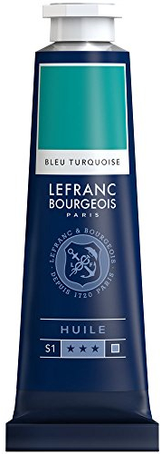 Lefranc Bourgeois Huile Fine 40ml Bleu Turquoise