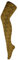 Sock Snob - Ladies Thick Coloured 80 Denier Opaque Patterned Winter Fashion Tights (8-14 UK 36/42, Argyle Mustard)