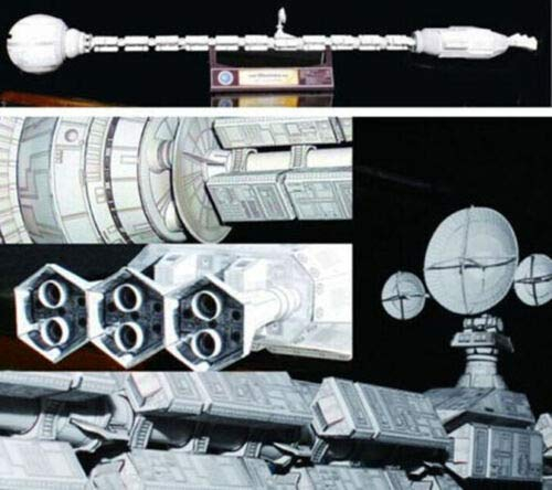 No/Brand Film 2001 A Space Odissey USS Discovery XD-1 Raumschiff 60 cm 3D Papier Modellbausatz