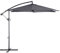 Hespéride - Parasol déporté Rond Janeiro Ardoise