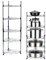 Walgreen Luebel® 5 Tier Kitchen Pots And Pans Storage Rack Large Pots & Pans Corner Rack Holder