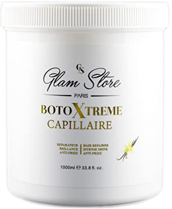 GLAM STORE BOTOXTREME capillaire soin masque pour cheveux abimés (vanille)