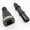 KRD PERFORMANCE 5/8 (15.8mm) SAE Female Tube to 17mm Barb Straight for 5/9(14mm) ID Nylon Tubing Fuel Line Quick Release Connector