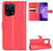 BellaCase Oppo Find X5 Coque [Étui Portefeuille] [Fonction Support] [Slots pour Cartes] [Couverture à Rabat Magnétique] Compatible avec Le Smartphone Oppo Find X5(Rouge)