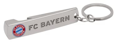 FC Bayern München | Schlüsselanhänger Flaschenöffner| Silber