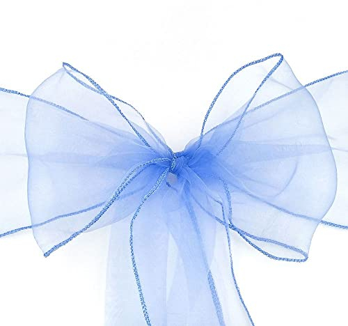 LUMoony 10Pcs 18 * 275cm Organza Hochzeit Stuhl zurück Dekoration Stuhlschleifen Schärpen Stuhlschärpen Stuhlhusse Organza-Stuhl-Schärpen Stuhlbezug Hochzeit Schleife Band Veranstaltungszubehör