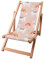 DreamRoots Kinder Liegestuhl Outdoor, Klappbarer Gartenstuhl für Draußen, Faltbarer Campingstuhl mit Waschbarem Bezug aus 100% Polyester bis zu 130 kg