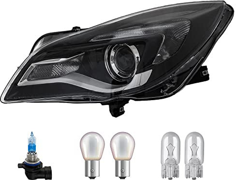 EISENFELS Set 106565162 erstellt mit Scheinwerfer links + COOL BLUE INTENSE HIR2 Leuchtmittel kompatibel mit Insignia A Caravan G09