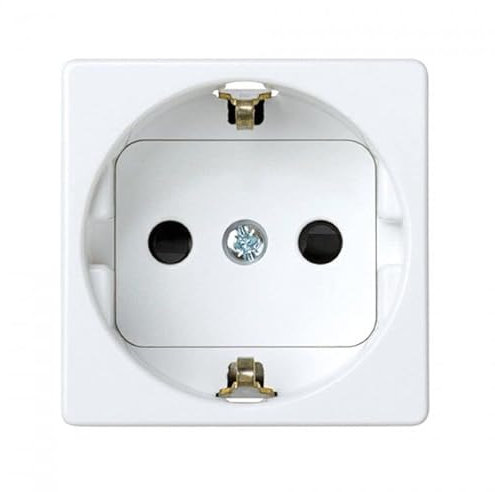 Base enchufe schuko con seguridad embornamiento tornillo SIMON 27472-65