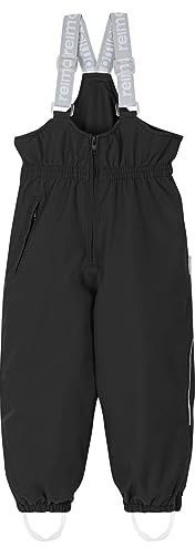 Reima Kids Juoni Winter Pants Schwarz - wasserdichte praktische Kinder Schneehose, Größe 110 - Farbe Black