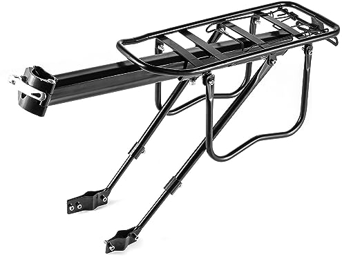 Youyijia Fahrrad Gepäckträger Heckträger Träger Sattelstütze - Innovatives Design für 24-29 Zoll Fahrräder - Maximale Zuladung 20 Kilogramm